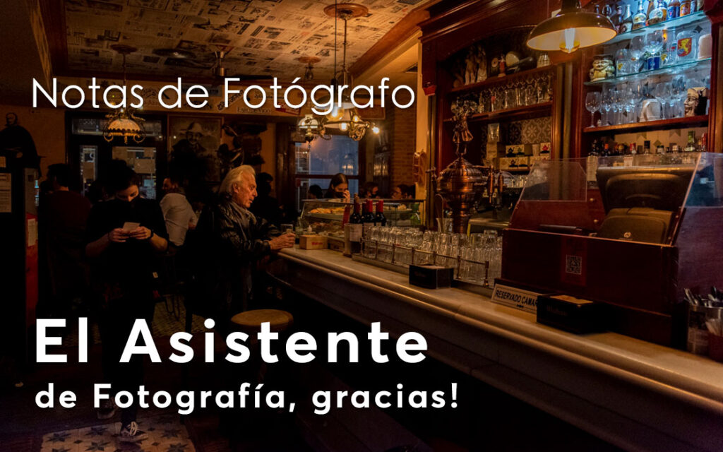 Asistente de Fotografía