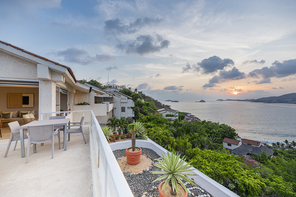 fotografía de arquitectura hotelera Pacífica Resort Ixtapa